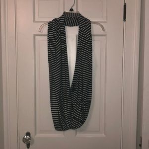 striped scarf